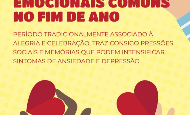Fim de ano podem ser um período desafiador